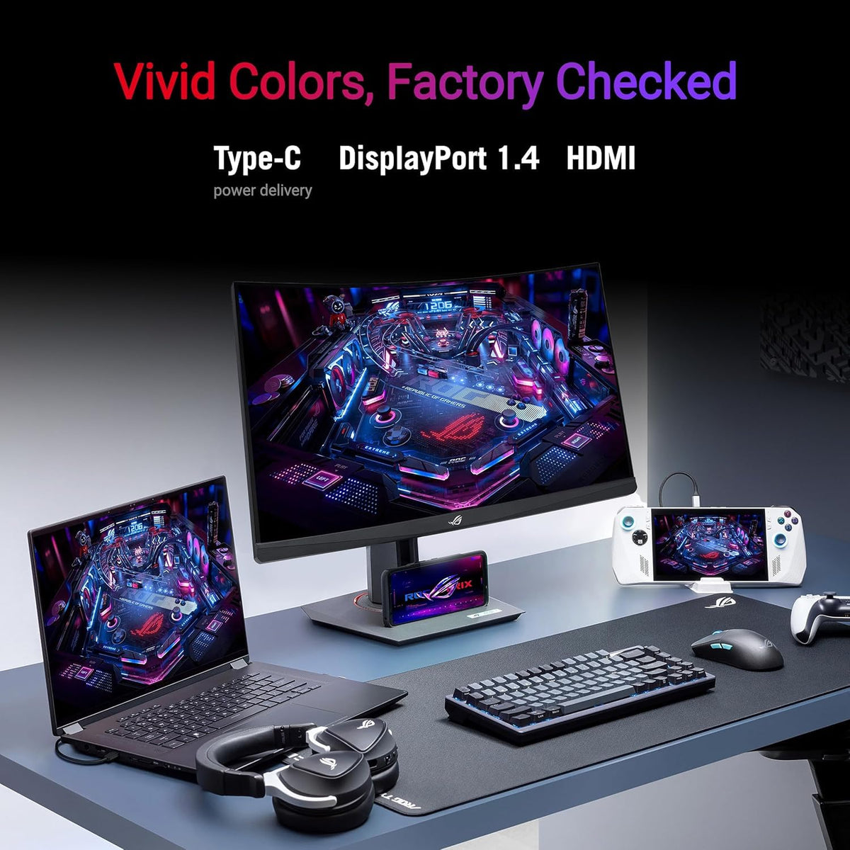27" Curved 280Hz QHD Gaming Monitor K365