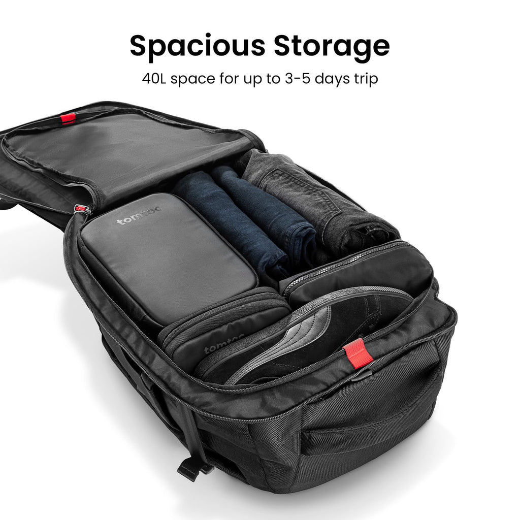 40L TSA Carry On Travel Backpack E978
