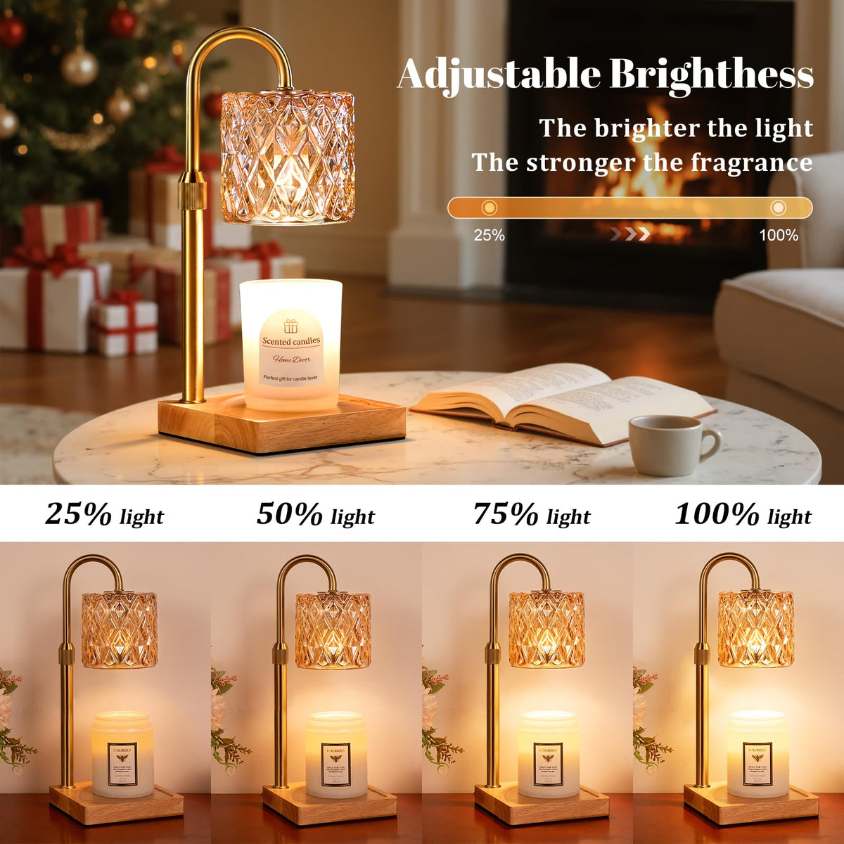 Candle Warmer Lamp with Timer S37926