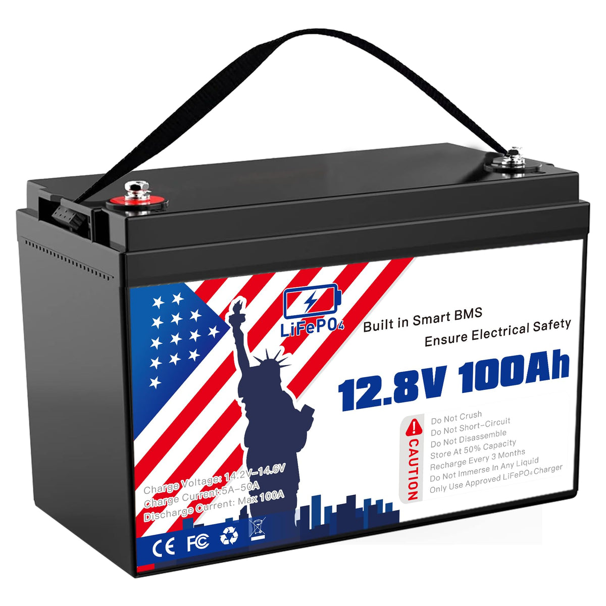 12V 100Ah LiFePO4 Battery I4557