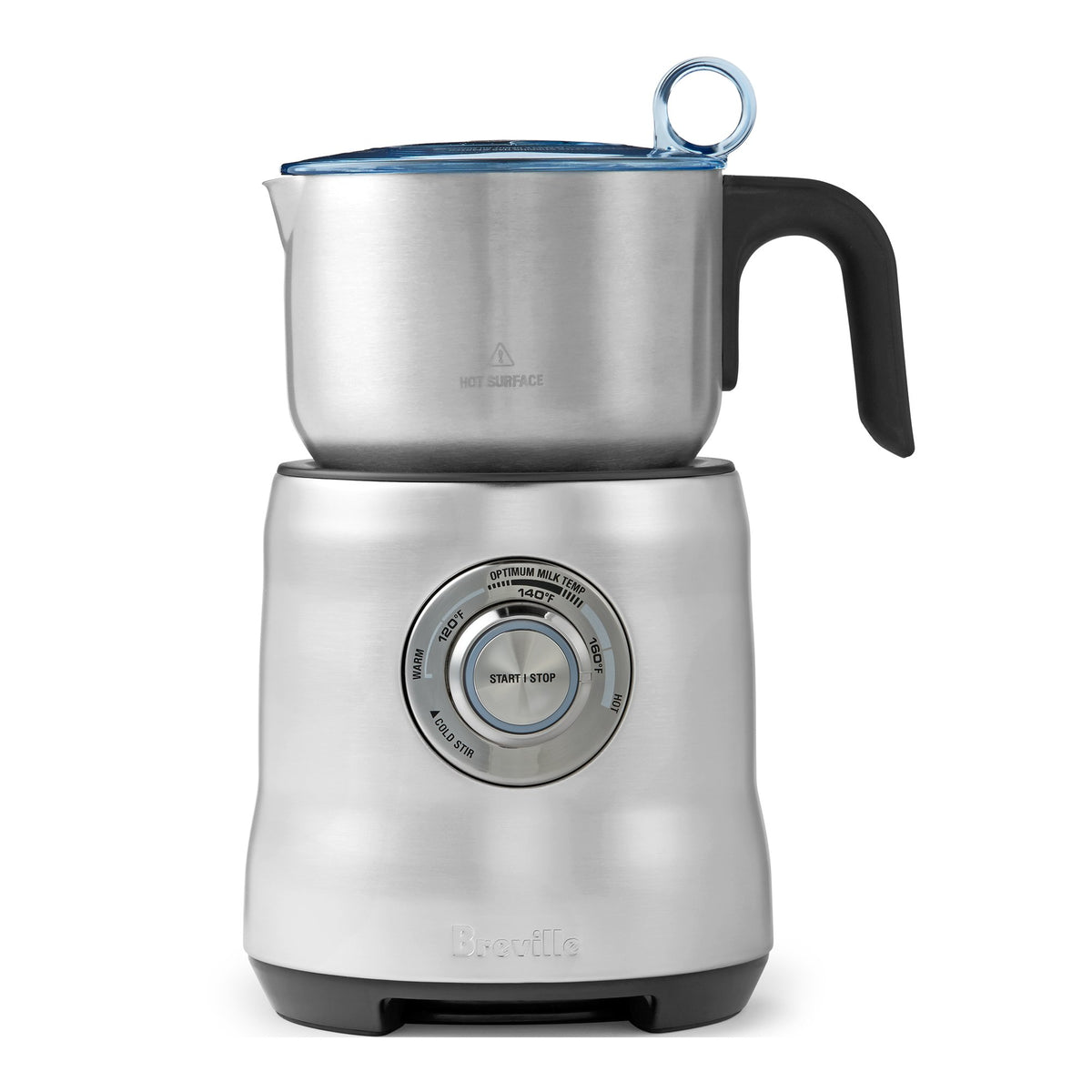 Milk Frother, Brushed Stainless Steel O310502