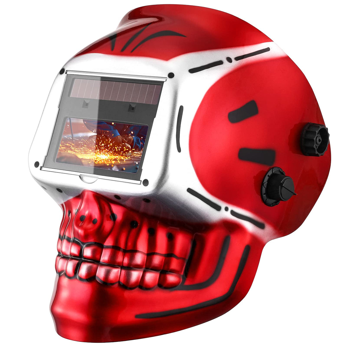 Auto Darkening Solar Powered Welding Helmet P122900