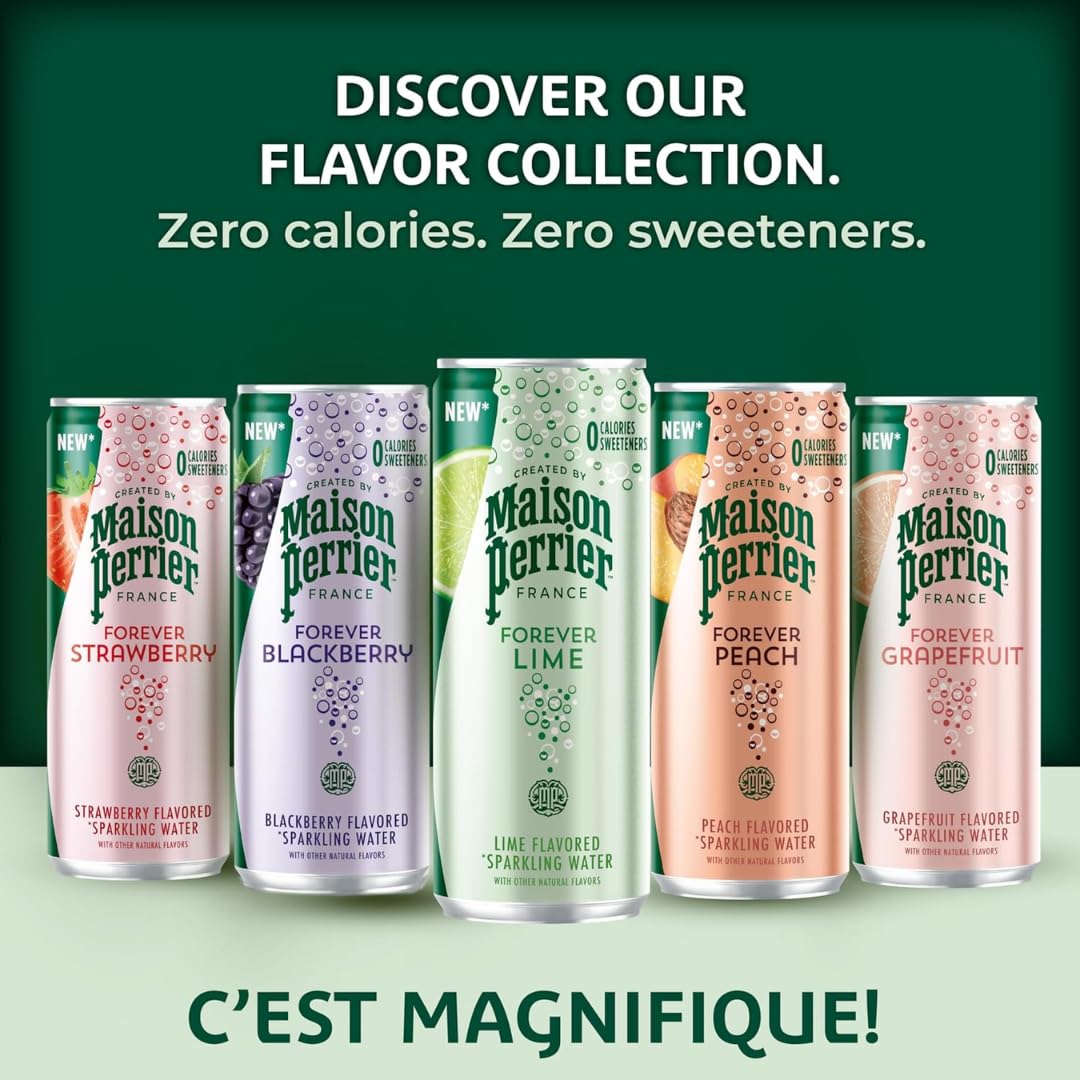 Flavored Sparkling Water 6 Flavor Variety Pack 18 Count G429