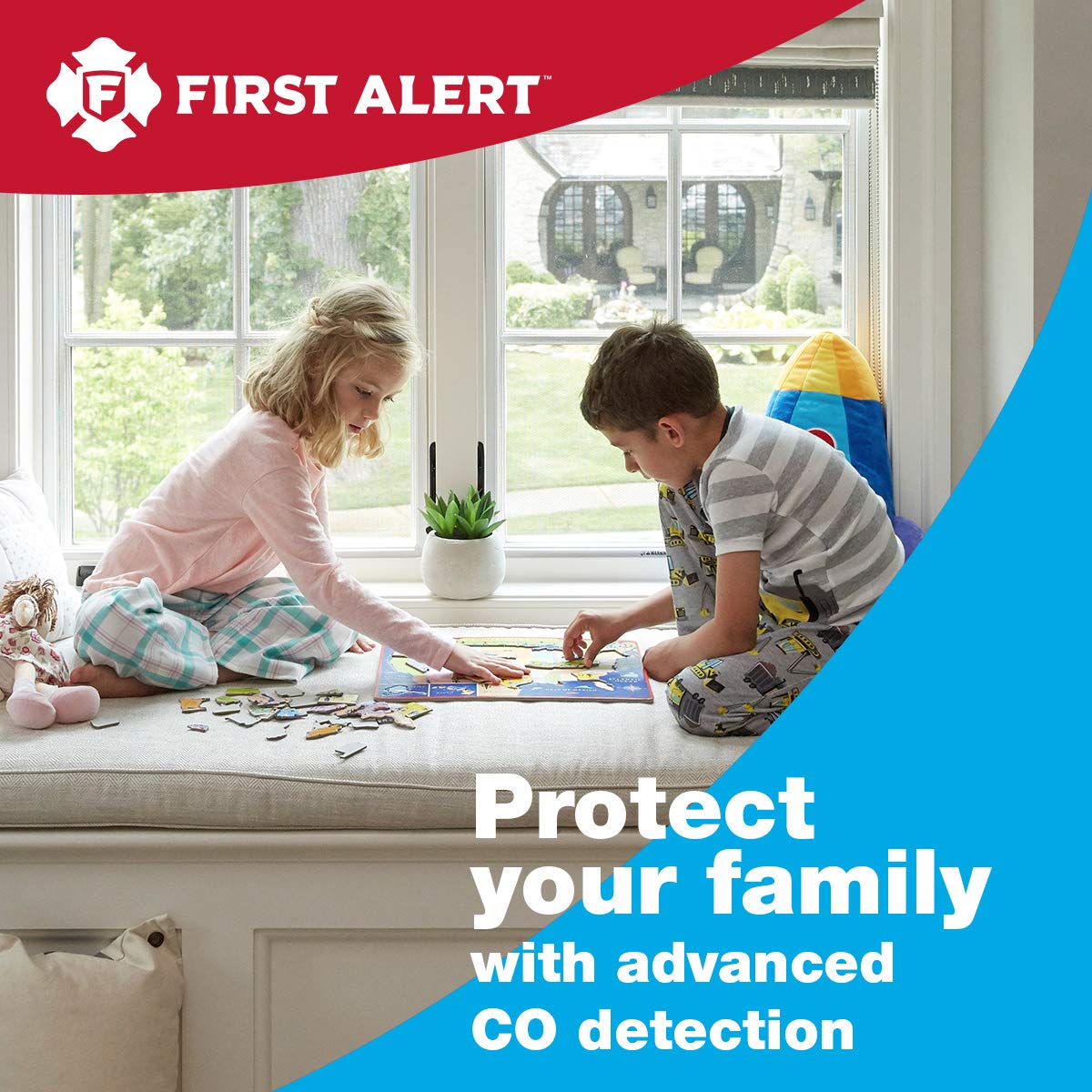 Carbon Monoxide Detector with Battery Backup K4853