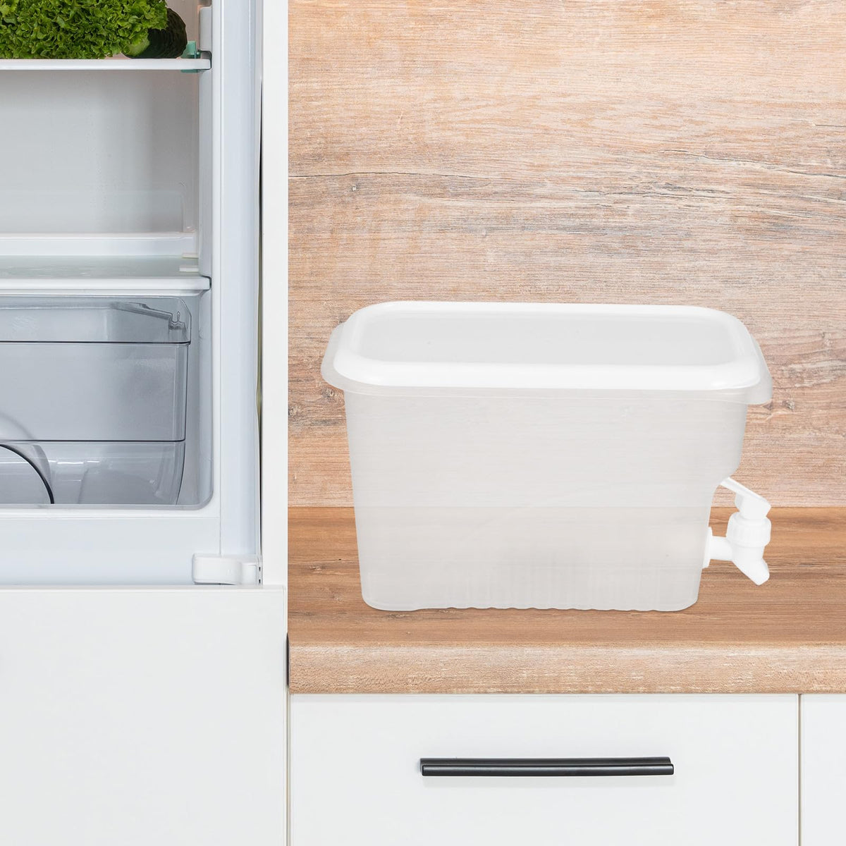 3.5L Plastic Beverage Dispenser with Faucet K952