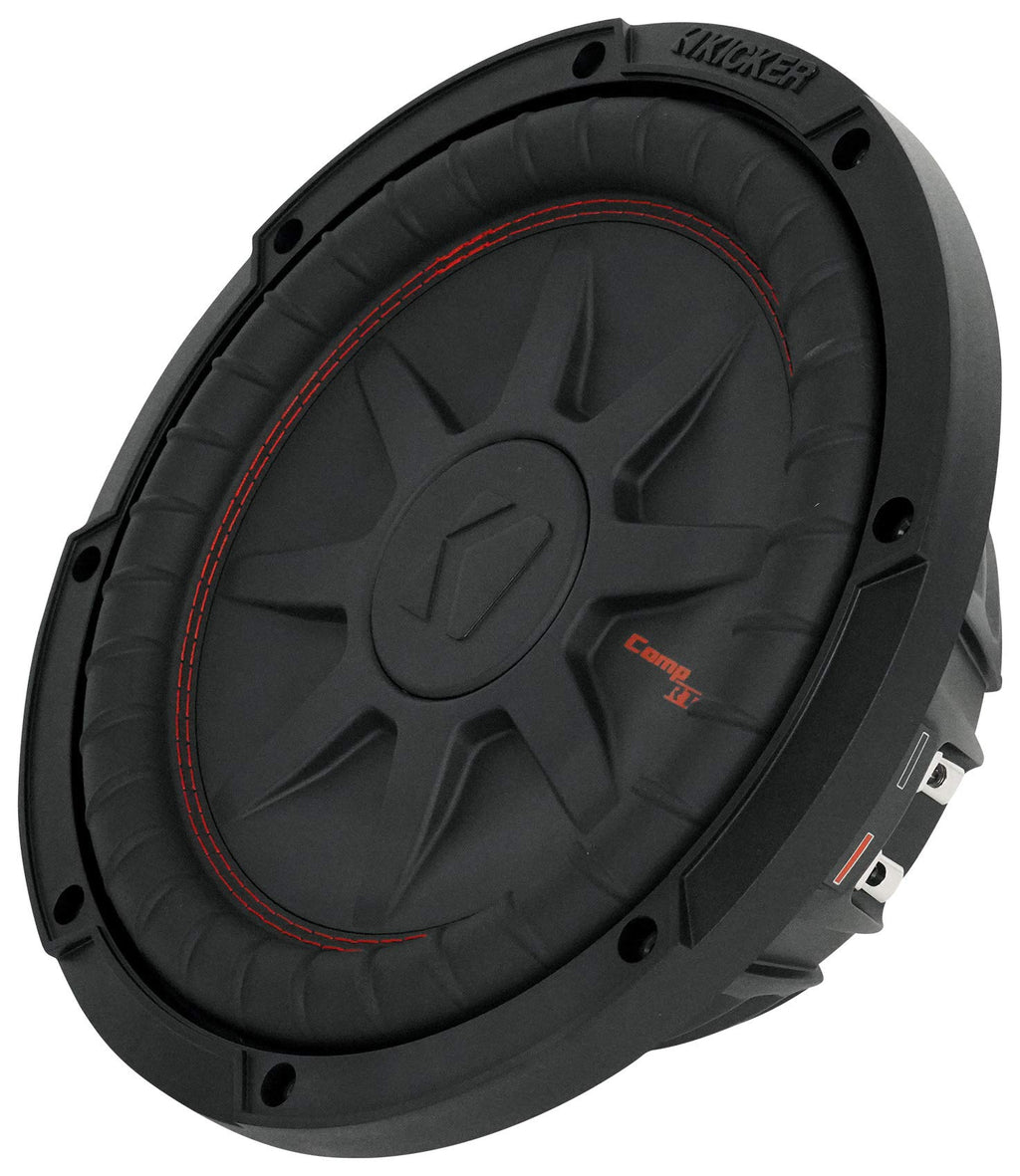 10in 1600W Slim Shallow Car Subwoofers with Mono Amplifier and Wire Kit S2442