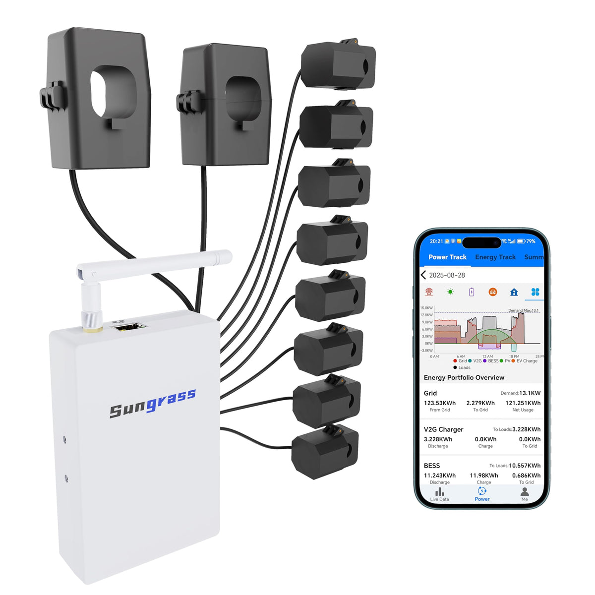 Real Time Electricity Usage Monitor W93376