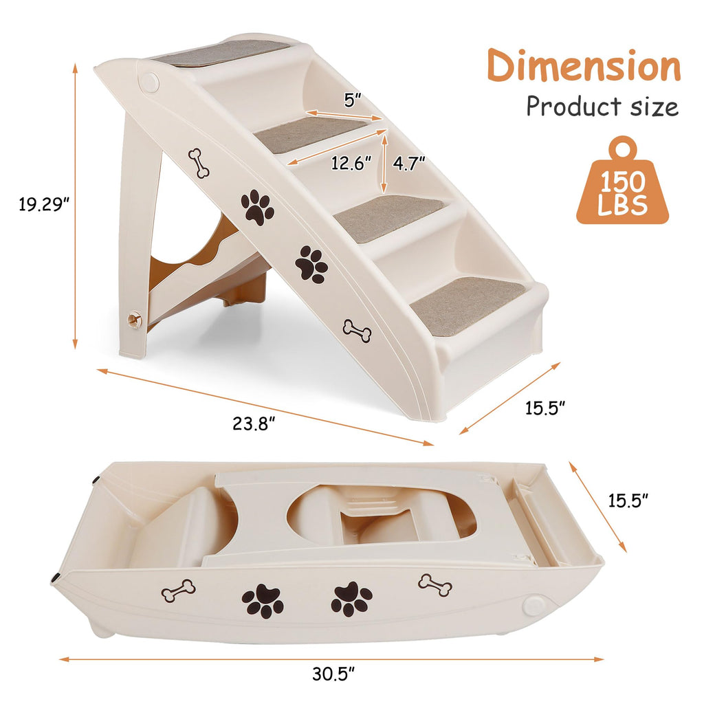 4-Step Non-Slip Dog Stairs X90195