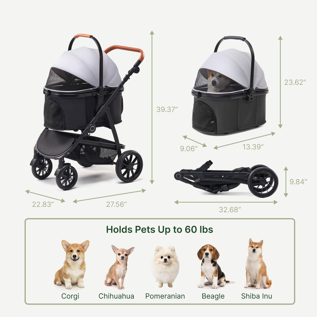 3-in-1 Dog Stroller J410915