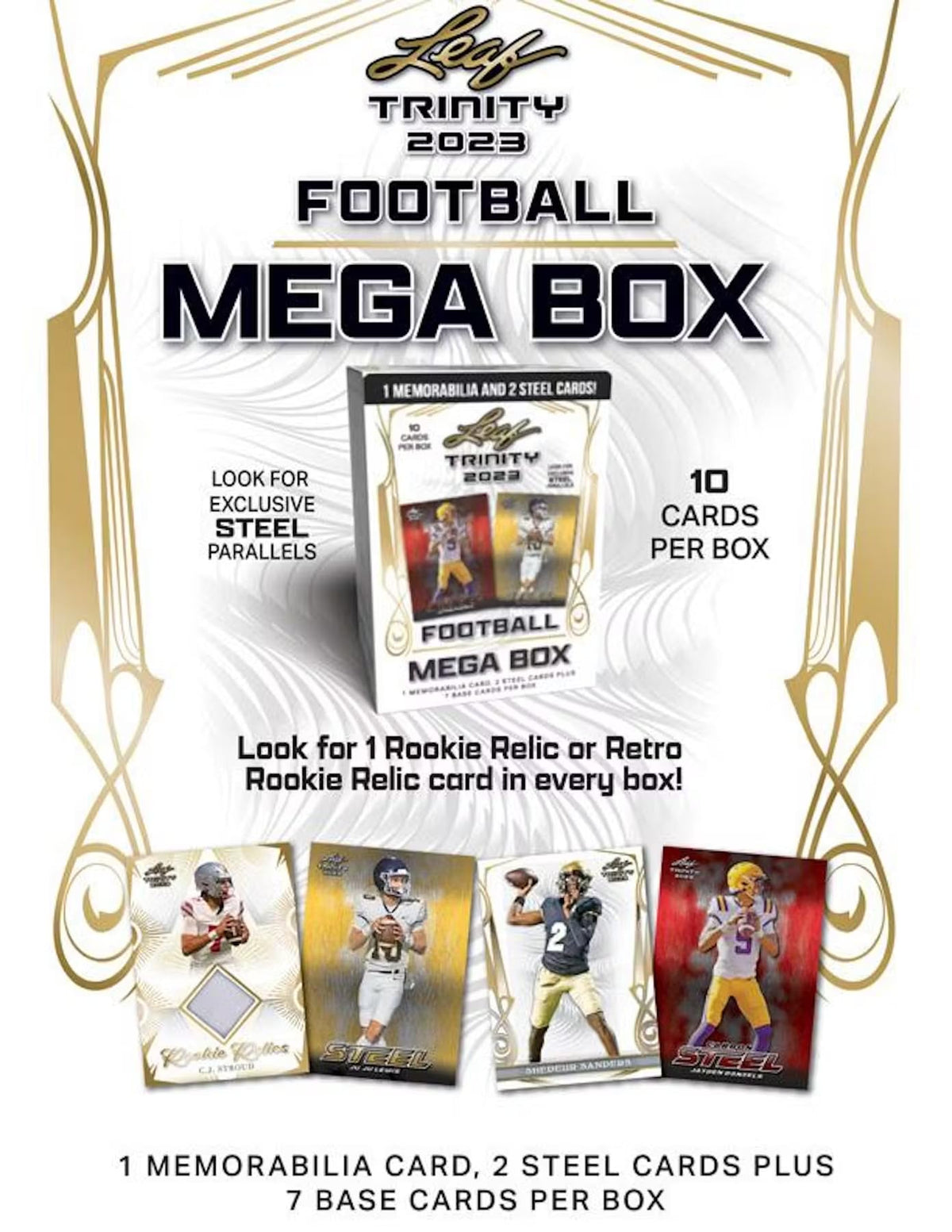 Football Trading Card Mega Box D96704