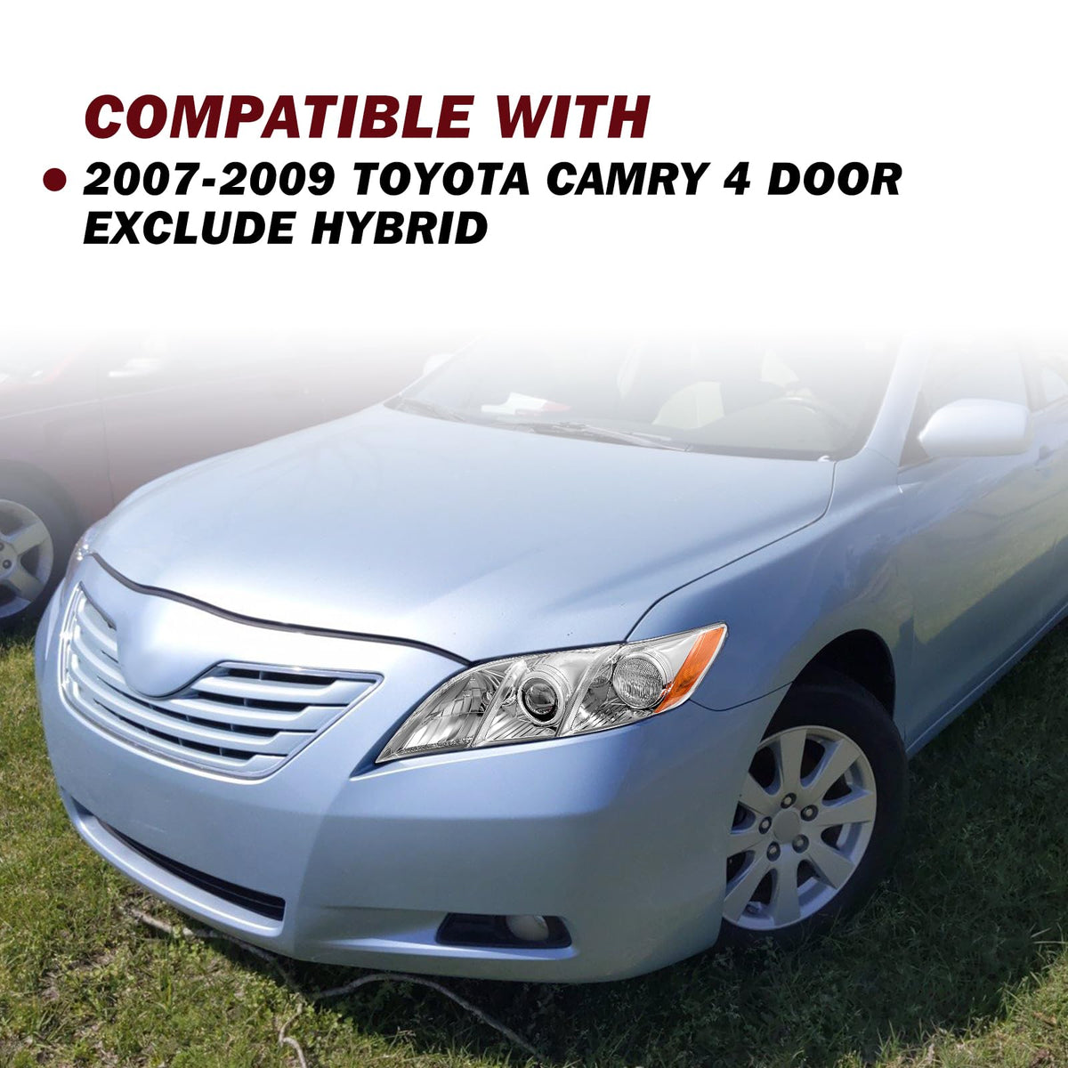 Headlight Compatible with 2007-2009 Toyota Camry M45873