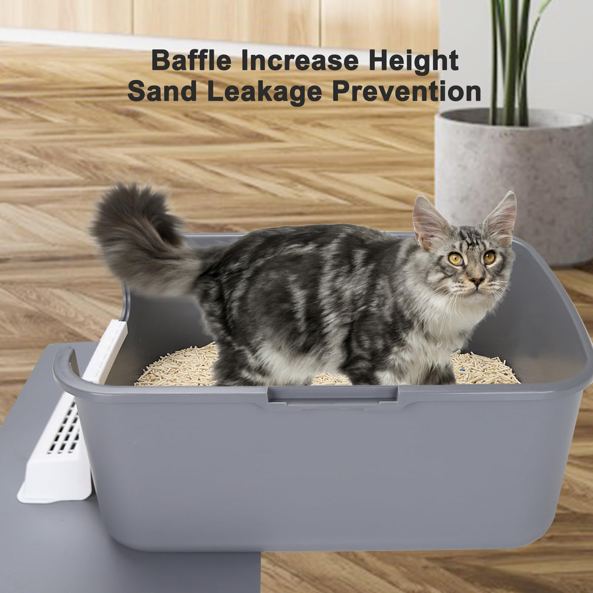 Enclosed Cat Litter Box E336