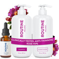 Biotin Color Safe Sulfate-Free Shampoo and Conditioner Set and Hair Serum V395