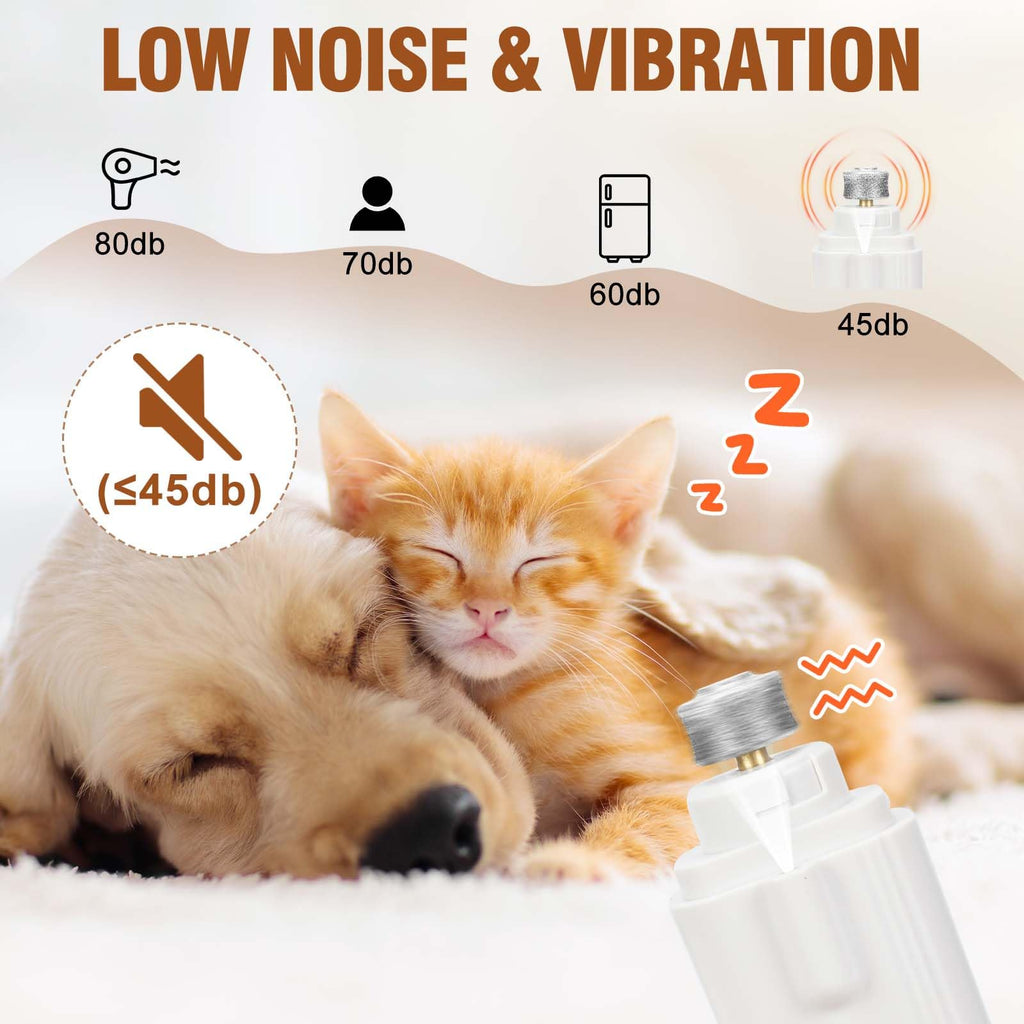 2-in-1 Dog Nail Grinder & Clippers with Light S5983