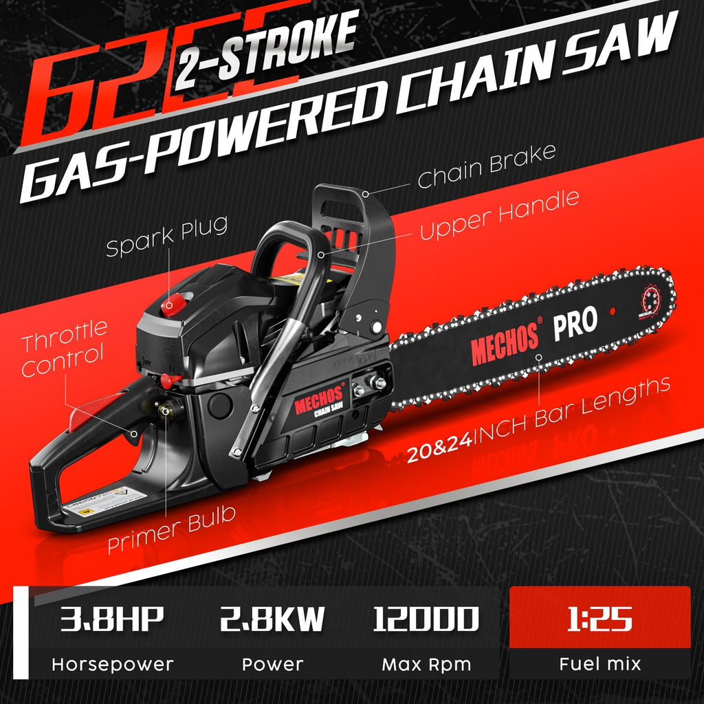 20 & 24 Inch Gas Chainsaw T811