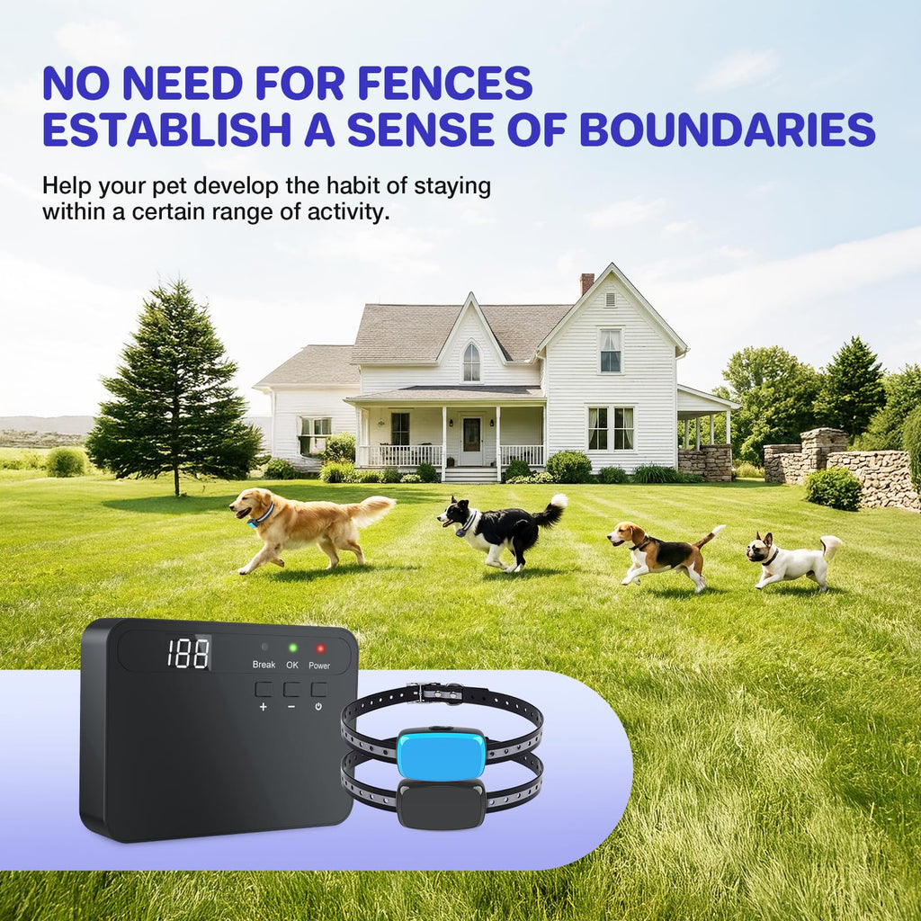 Electric Dog Fence System for 2 Dogs M321041