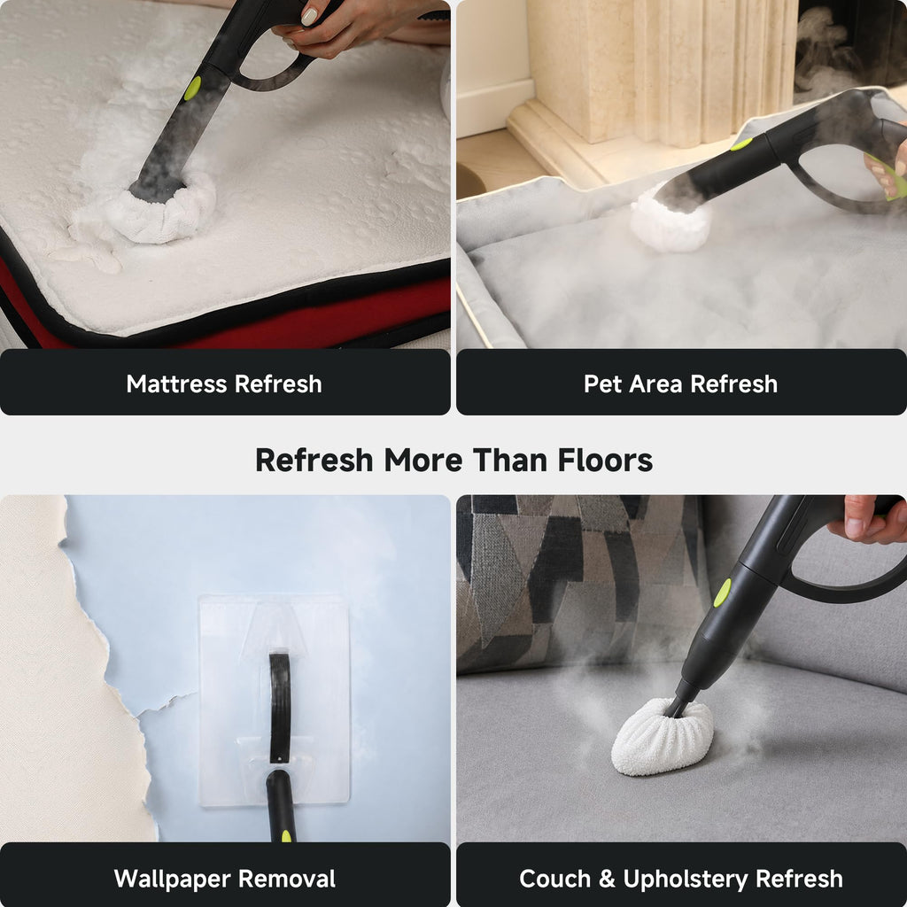1500W High Pressure Steam Cleaner with 22 Accessories D567