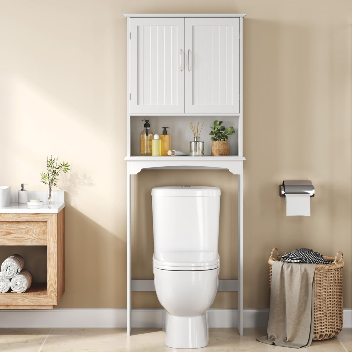 Over the Toilet Storage Cabinet U141
