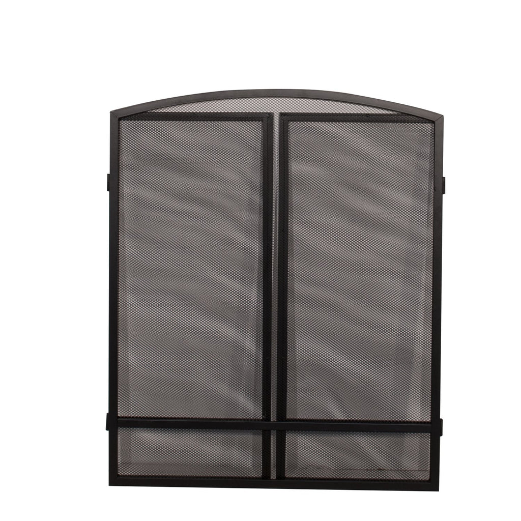 3-Panel Arch Screen with Double Bar Z259636