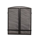 3-Panel Arch Screen with Double Bar Z259636