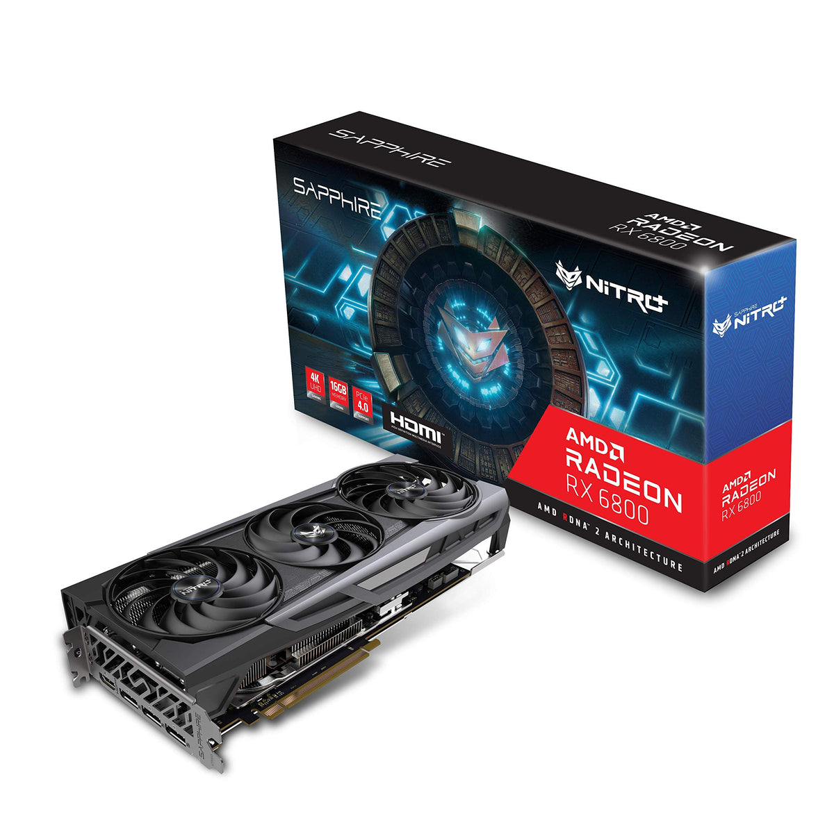 AMD Radeon RX 6800 16GB GDDR6 Gaming Graphics Card I4220