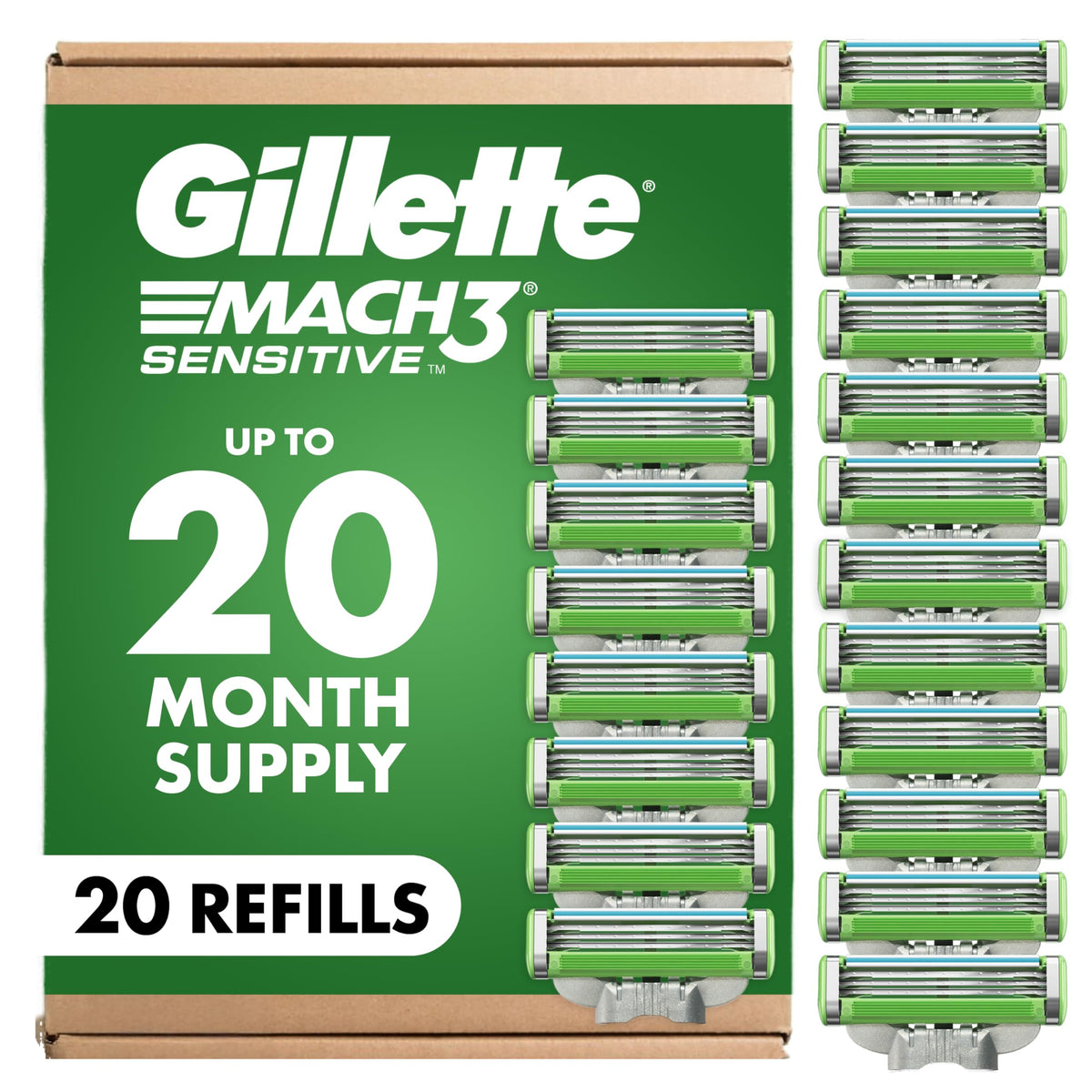20 Count Razor Blade Refills U7315