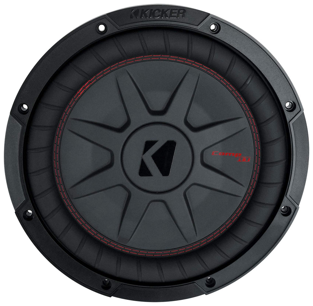 10in 1600W Slim Shallow Car Subwoofers with Mono Amplifier and Wire Kit S2442