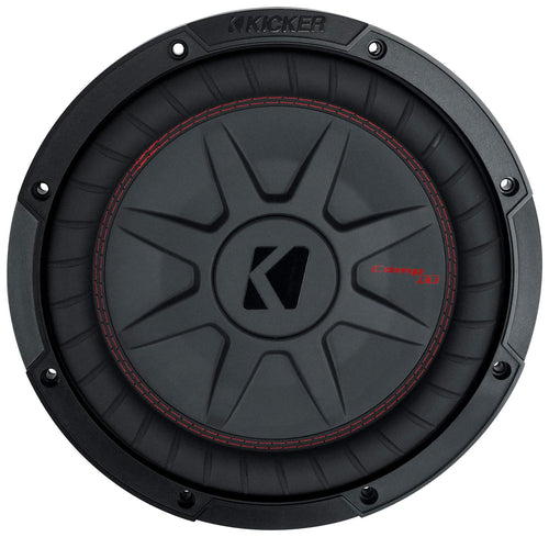 10in 1600W Slim Shallow Car Subwoofers with Mono Amplifier and Wire Kit S2442
