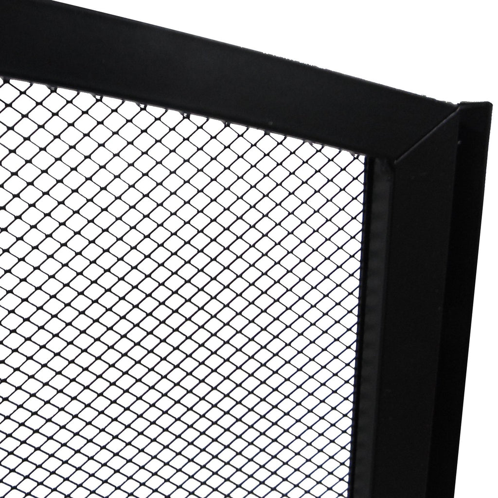 3-Panel Arch Screen with Double Bar Z259636