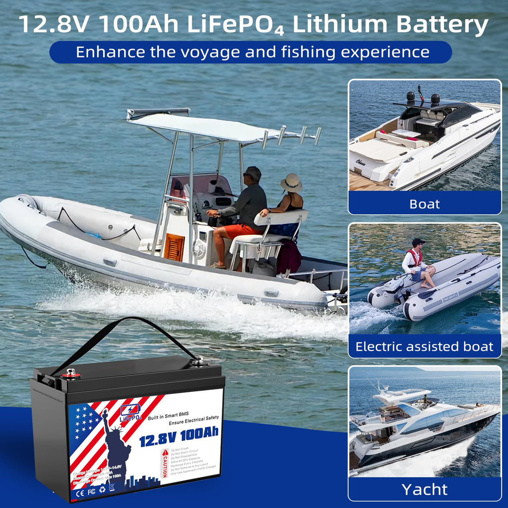 12V 100Ah LiFePO4 Battery I4557