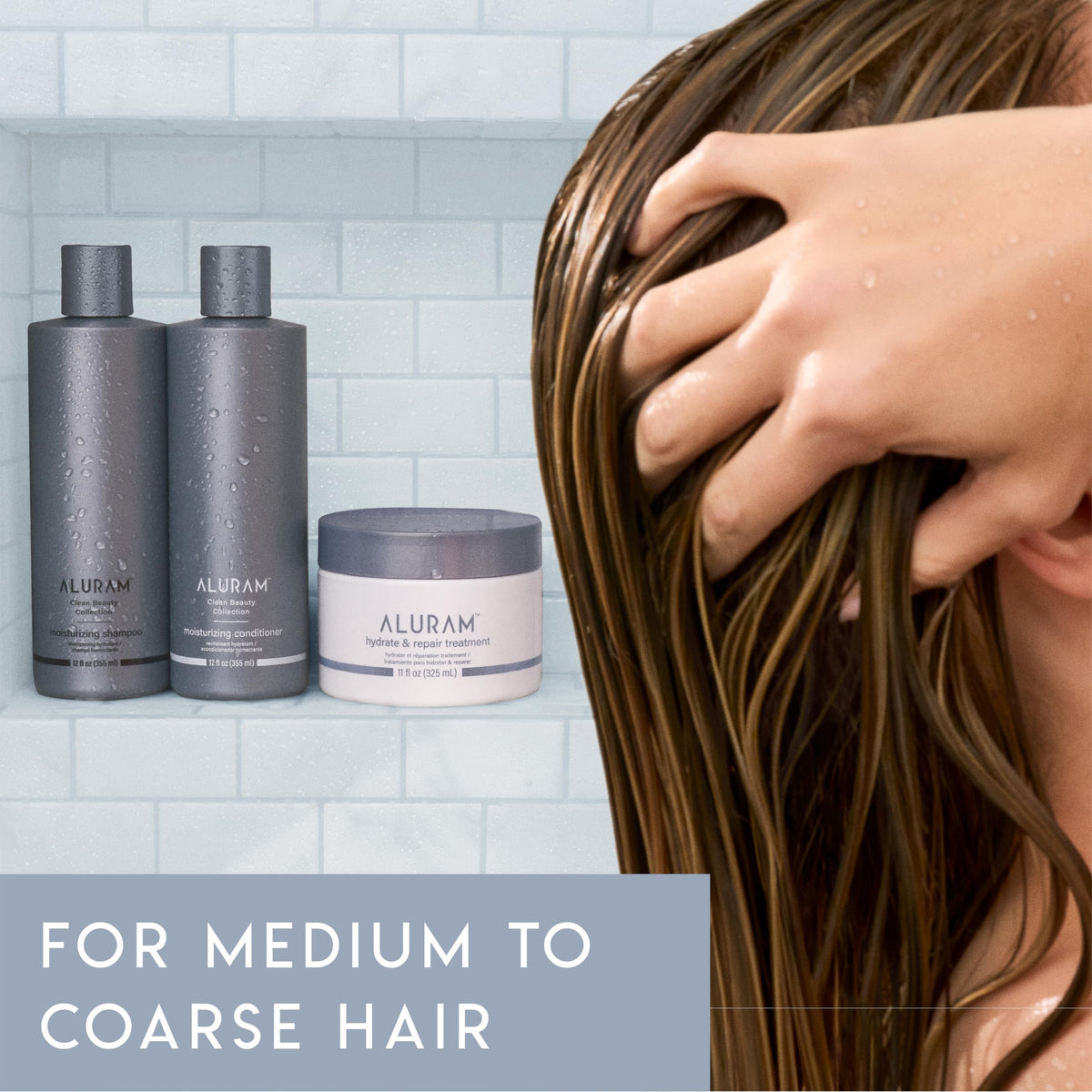 Coconut Water Based Moisturizing Hair Shampoo & Conditioner Set X26899