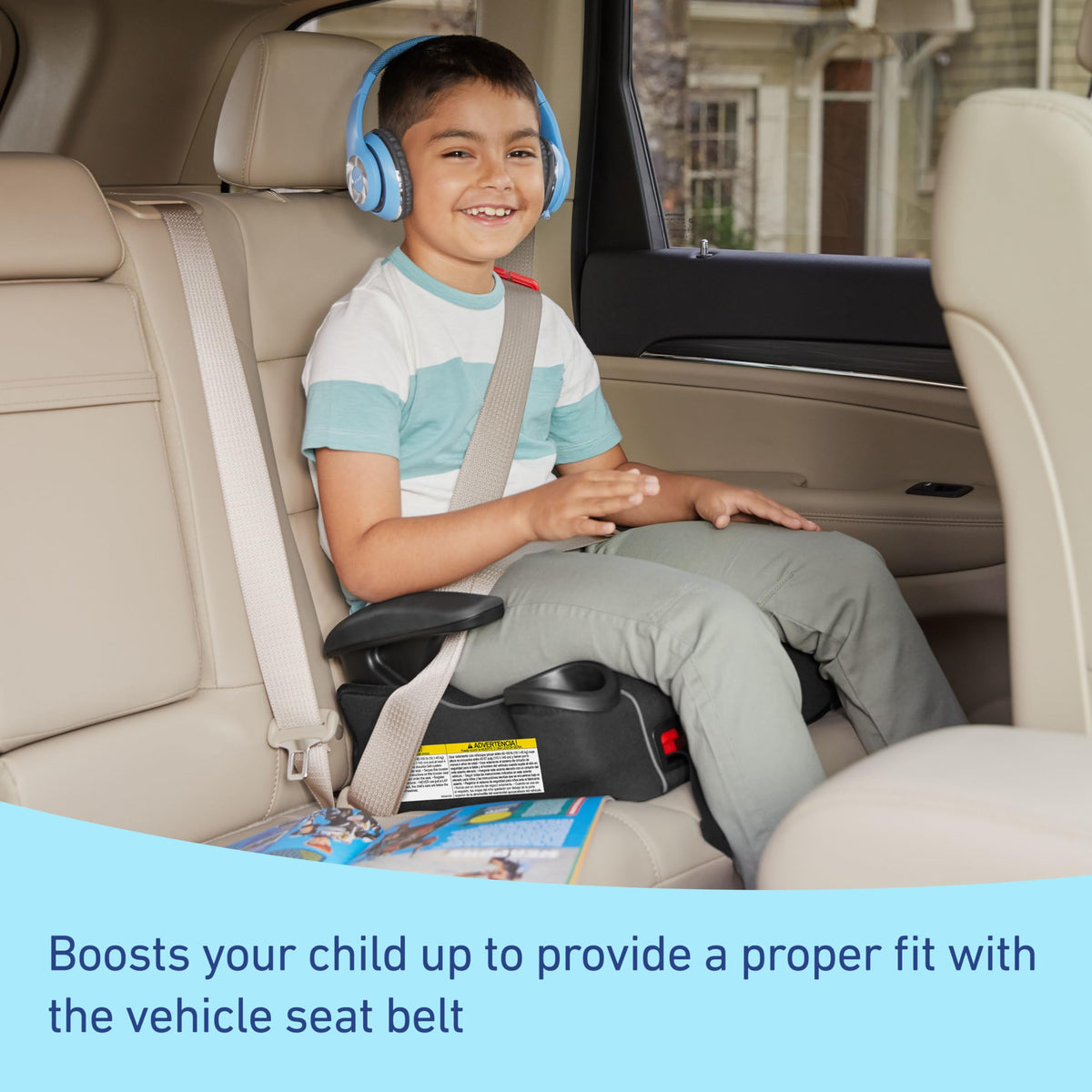 Backless Booster Car Seat Q944