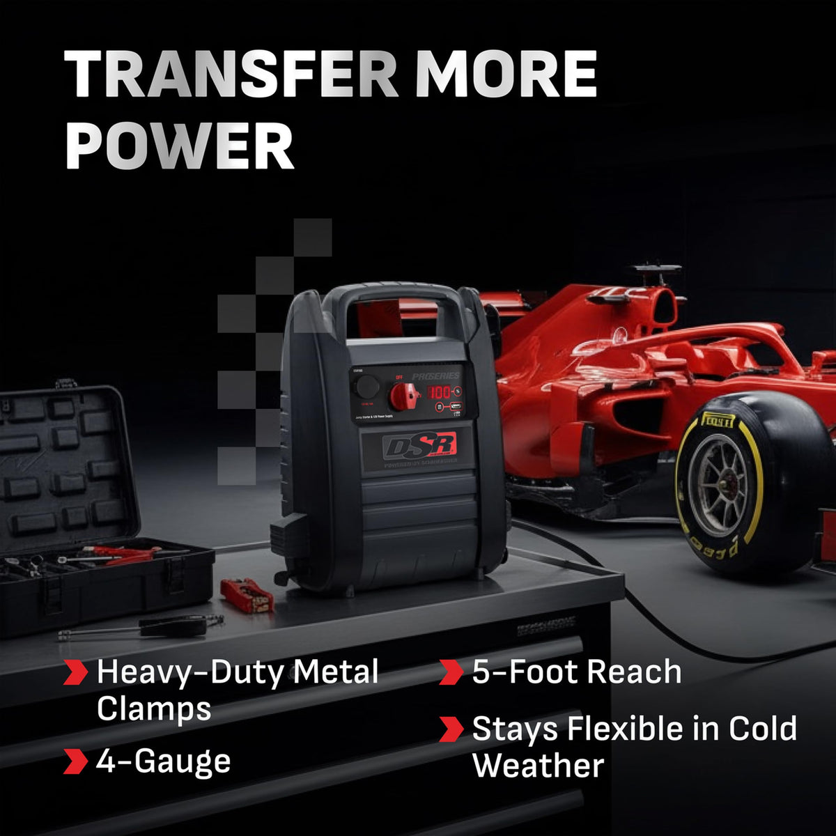 Electric Car Battery Jump Starter & Power Station T3370