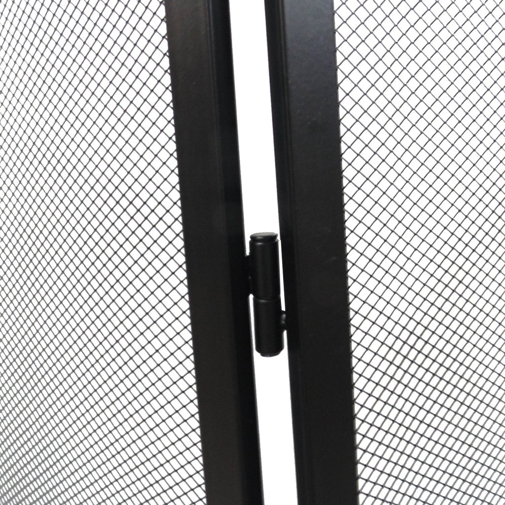 3-Panel Arch Screen with Double Bar Z259636